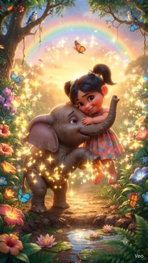 🐘 Pinky Saves a Baby Elephant! ❤️ Heartwarming Rescue Story #shorts part 2