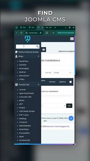 Installing #joomla #cms in seconds on #webhostmost #sharedhosting