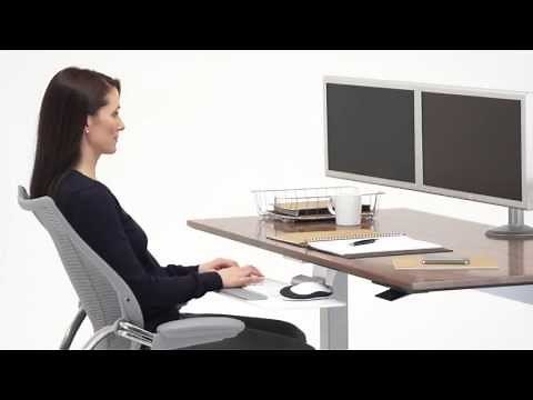 Float - Humanscale's height-adjustable table