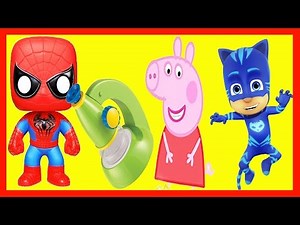 The Science Lab with Spiderman, Superman, Batman | Disney Junior Toys