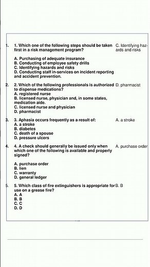 NAB CORE PRACTICE EXAM 150 QNS AND ANS 202320248