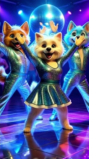 cat disco 🪩 dance #viral #shortsfeed #funny #viralvideo #trending #cartoon #