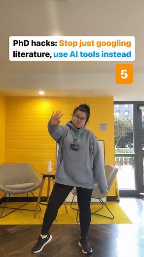 Nay | PhD candidate on Instagram: "Save&Share with your student friend! 🕺 Stop just googling literature, optimize your literature search with AI ( as an advanced search engine) ✨🔍 ✨Consensus and Elicit are good places to start for a literature search, they suggest a list of academic papers and provide a small summary that will be enough to determine whether or not it’s worthy of your attention 🕺 Use Litmaps/ConnectedPapers and Research Rabbit to expand on whatever literature you already have.