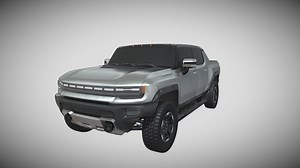 Hummer_EV_Low_Poly (Exterior) - 3D model by Lokesh CH (@yolo_7)