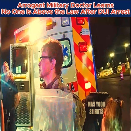 812K views · 20K reactions | Arrogant Military Doctor Learns No One Is Above the Law After DUI Arrest #bodycam | Let The Music Play Forever | Facebook