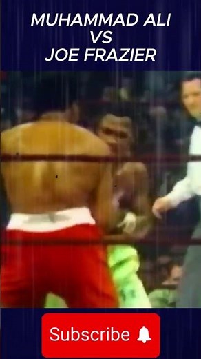 Muhammad Ali vs Joe Frazier – Legendary Fight