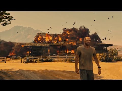 GTA 5 but with Breaking Bad filter