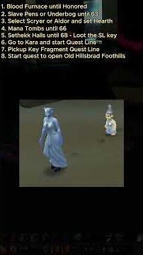 2-Minute TBC Dungeon Leveling Guide! #tbc #worldofwarcraft #wowclassic