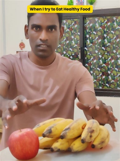 Tamil Comedy Video: Struggles of Eating Healthy Food