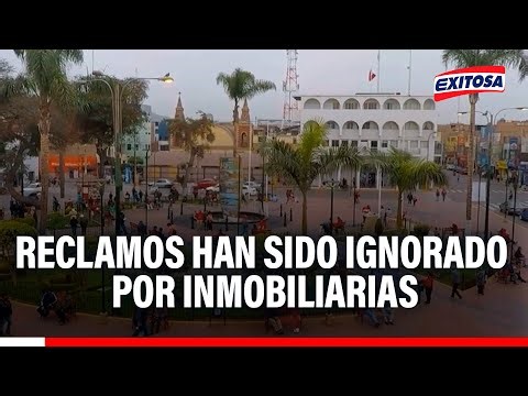 🔴🔵 Huaral: Real estate companies allegedly scammed several families with undelivered land