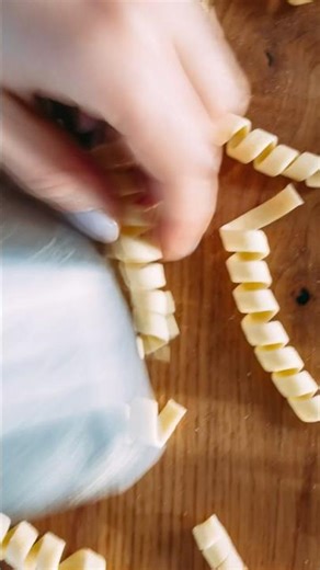 Fusilli pasta dough. Handmade. #food #pasta #cooking #foodshorts #handmade #italianfood #foodie