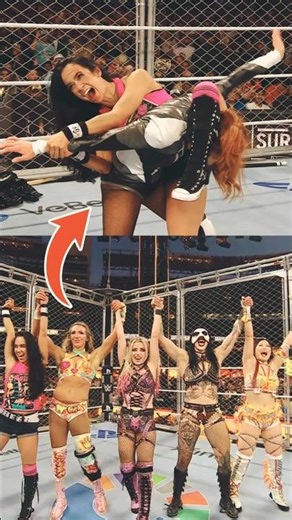 Becky Lynch taps out at Survivor Series 2025!