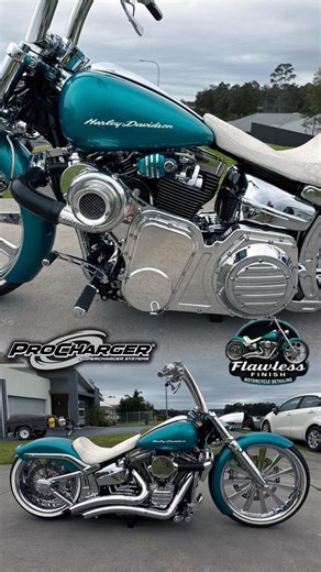 ProCharger Superchargers on Instagram: "Boosted & Cammed 103ci Harley! 💎🔥 • @flawlessfinishmotorcycledetail just finished a full detail and paint correction on this beast— a built & cammed 103ci Harley V-Twin now making even more power with our @prochargersuperchargers kit pushing 10 PSI of boost!! • Comment down below if your Harley is next on the list for some #procharger boost? 👇 • #procharger_official #prochargersuperchargers #procharged #supercharged #supercharger #harleydavidsonmotorcyc