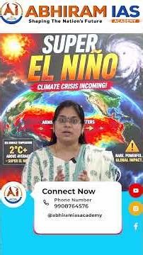 Super El Niño Explained 🔥 | Why Earth is Getting Hotter? | #superelnino #climatechange