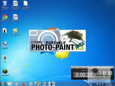 como descargar corel photo paint partable X3