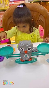 Unlocking genius vibes with a simple math scale toy - turning playtime into brainy adventures!#kidstoys #MathScaleToy #Viraltoysreel #toysforkids #KidsGift|deas #Giftforkids | Cots & Cuddles