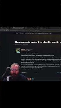 The community makes it very hard to want to tank