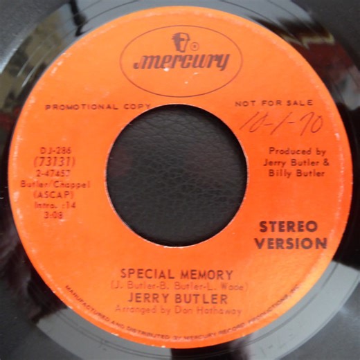 Jerry Butler - Special Memory