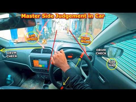 Master Car Side Judgement in 10 Minutes! Stop Hitting the Side! 😱 Learn Perfect Side Judgement