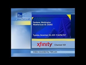 TWC Weatherscan- Spokane, WA- Dec. 20, 2011- 11:32PM PST