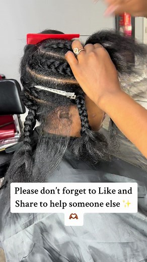 Large Pre-parting Tutorial 🔥 want perfect parts everytime? Try preparting and save so much time😊 Please Share!!#tiktokbraider #knotlessbraids #boxbraids #rvahairstylist #stitchbraids #rvabraider #partingtutorial #braidstutorial #usabraiders