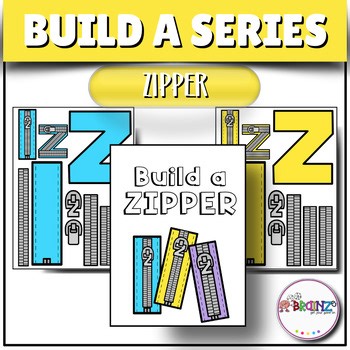 Z is for Zipper Alphabet Craft Activity  with Writing Prompts