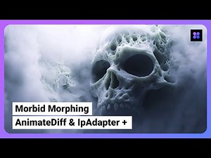 Insane morbid morphing animation with AnimateDiff, IpAdapter, ControlNet, in ComfyUI AI