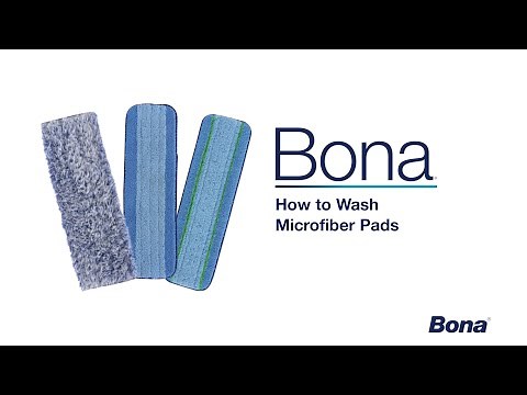 How to Clean Bona Microfiber Pads