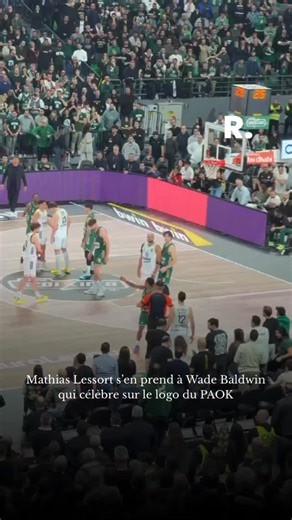 Le Roster on Instagram: "Mathias Lessort n’a pas accepté la célébration du game-winner adverse 😤"
