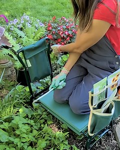 Getting excited to finally plant your garden but dreading the physical toll? We have a solution. ☝️ This dual-function stool can be laid flat as a kneeling pad or extended as a supportive bench, keeping you comfortable while working in the yard. Trust us, your body will thank you! Get yours now: https://amzlink.to/az0IQRYOq5yU5 (Prices and availability may change, and we may make 💰 from these links.) #HGTVShopping | HGTV