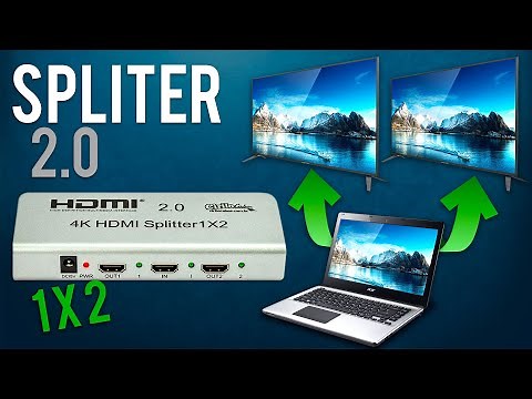 Uma entrada saindo para dois monitores? Conheça o Splitter HDMI 1x2 da Cirilo Cabos