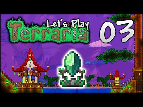 Japanese Terraria Town! | Let’s Play Terraria 1.4.3 Ep.3