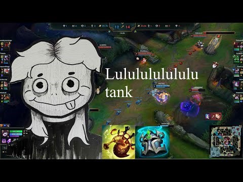 I played a tanky Lulu! Hugify!