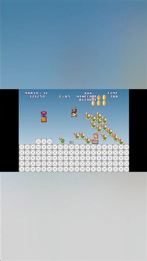 MWR:Mario gets 2 lifes with Keyboard Alien video 5. #shorts #mario #alien #koopa #1up #coins