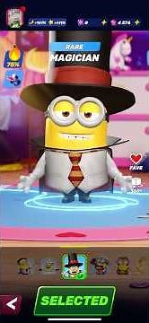 Minion Rush Unity All Talent showcase Minion costumes with their animations