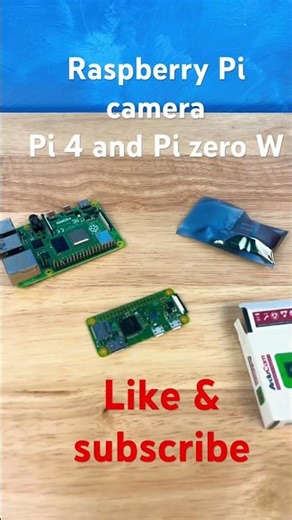 Raspberry pi and camera setup #raspberrypi #microcomputers #shorts #diyprojects #diyvideos #pizero