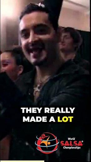 World Salsa Championships winners. Very emotional moment when Pretty Boys and Girls won the title