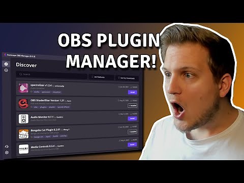 OBS Plugin Manager Starscape - Dieses Tool MUSST du haben - OBS Tutorial
