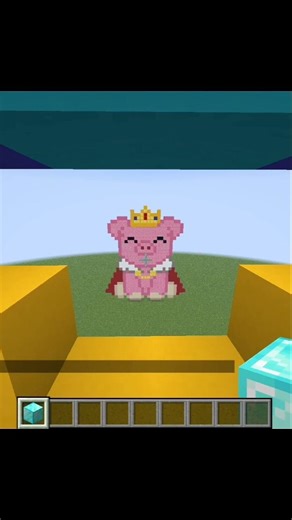 I Built a GIANT Sword in Minecraft ⚔️ #shorts #shortvideo #short