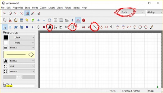 IPEでブロック図などの図を作成 - 粗大メモ置き場