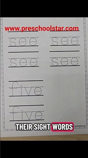 How to Teach Sight Words (and Why They Matter)