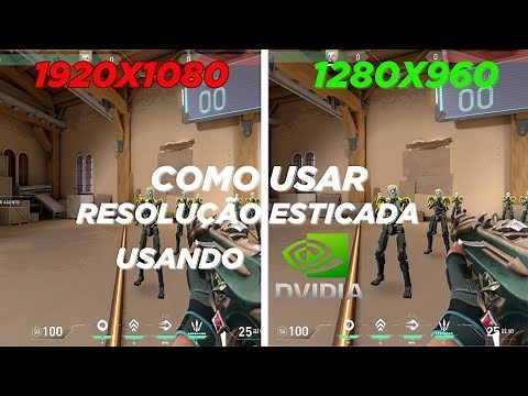 COMO USAR TELA/RESOLUÇÃO ESTICADA USANDO NVIDIA