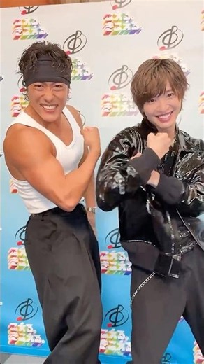 #IMP. - INVADER #佐藤新 × #中務裕太さん🤝 ありがとうございました✨ #GENERATIONS #音楽の日 #GAMMAの日