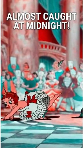 Almost caught at midnight 👠 | Betty Boop Shorts #cartoon #oldcartoons #animation