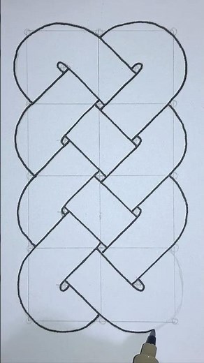 Zentangle 💗 Zentangle Patterns 💗 Zendoodle 💗 Drawing Idea