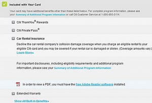Citi Benefits Builder for Downloading Guide to Benefits - Rapid Travel Chai
