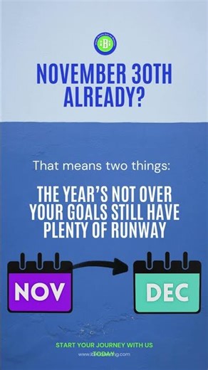 November 30th already?