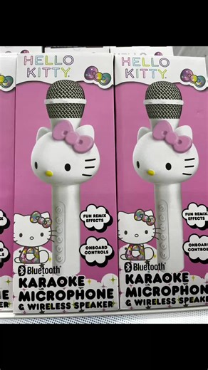 Hello Kitty Karaoke Mics #hellokitty #karaoke #microphone #fivebelowfinds #wireless