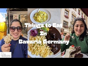 Things To Eat In Bavaria Germany | 10 Best German Foods To Eat In Munich | Bavarian Cuisine