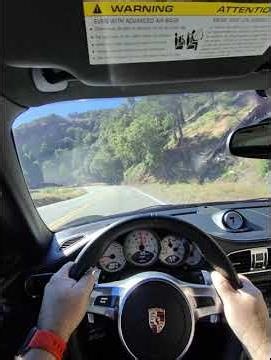 997.2 Turbo S cruising up Angeles Crest Highway
